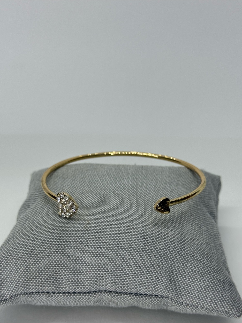 Bracelet Heart Love Simple Rhinestone